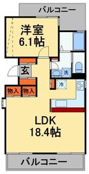 アリソ東船橋の物件間取画像